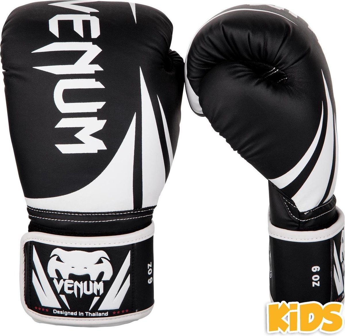 Venum Challenger 2.0 Kinder Bokshandschoenen Zwart Wit - 4 OZ