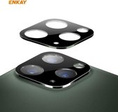 Voor iPhone 11 Pro / 11 Pro Max Hat-Prince ENKAY Achteruitrijcamera Lens Film Aluminium + PMMA Volledige dekking Protector (Zwartachtig Groen)