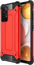 Voor Samsung Galaxy A72 5G Magic Armor TPU + pc combinatiebehuizing (rood)