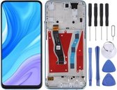 Lcd-scherm en digitizer volledige montage met frame voor Huawei Enjoy 10 Plus (blauw)