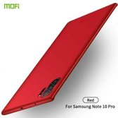 MOFI Frosted PC ultradunne harde hoes voor Galaxy Note10 Pro (rood)