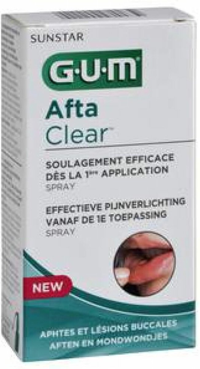 Goedkoopste GUM AftaClear spray - 15ml