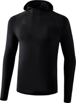 Erima Longsleeve met Capuchon Zwart Maat XL