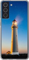 6F hoesje - geschikt voor Samsung Galaxy S21 FE -  Transparant TPU Case - Lighthouse #ffffff