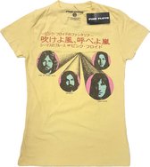 Pink Floyd Dames Tshirt -L- One Of These Days Geel