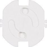 Scanpart stopcontact beveiliging - Geschikt voor geaarde en ongeaarde stopcontacten - Wit - 5 stuks