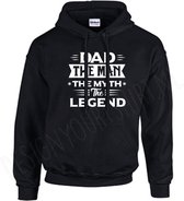 Hoodie | Vaderdag | The legend - XL