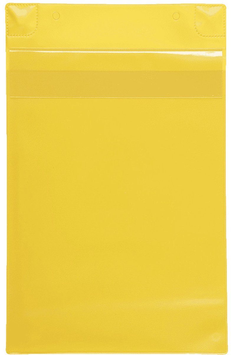 Magneetmap tarifold A4, geel, 259 x 360 mm, 5 stuks