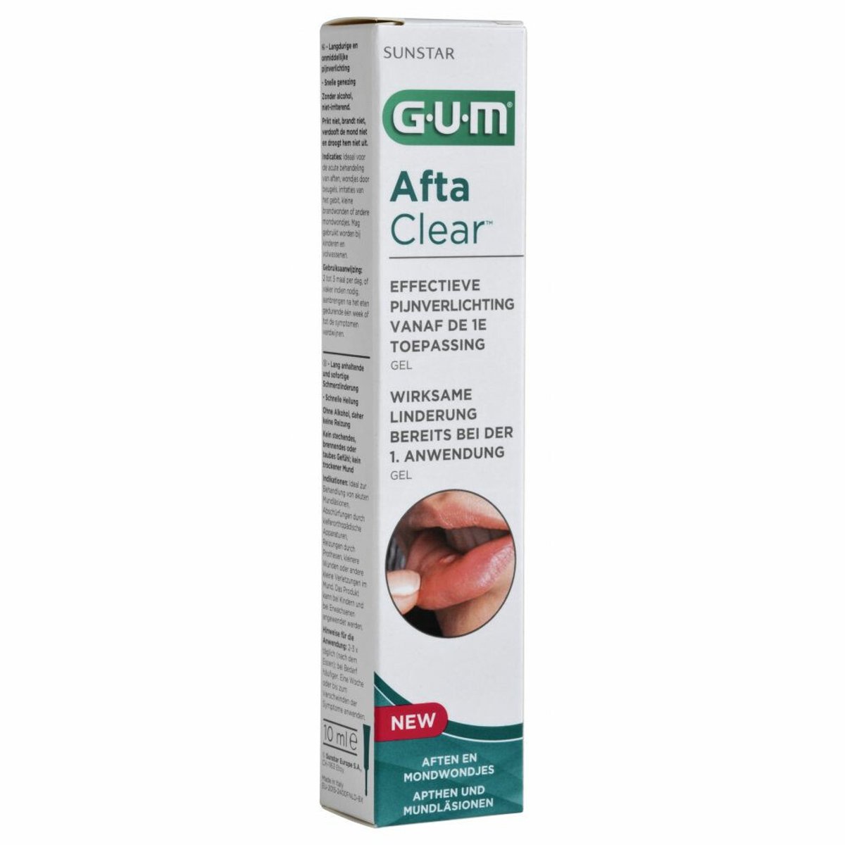 2x GUM AftaClear Mondgel 10 ml