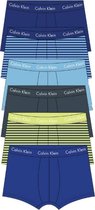 Calvin Klein 6-pack low rise trunk - stripes/geel/blauw