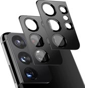 Xssive Screenprotector - Tempered Glass bescherming voor Camera Lens Samsung Galaxy S21 Ultra