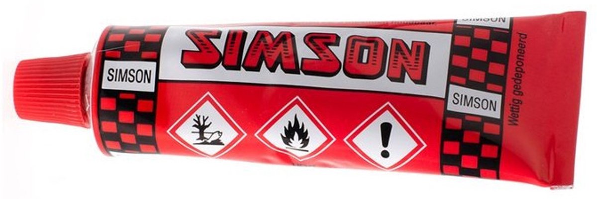 Simson Knijptube Solutie Bandenplak 10 Ml Rood thumbnail 2