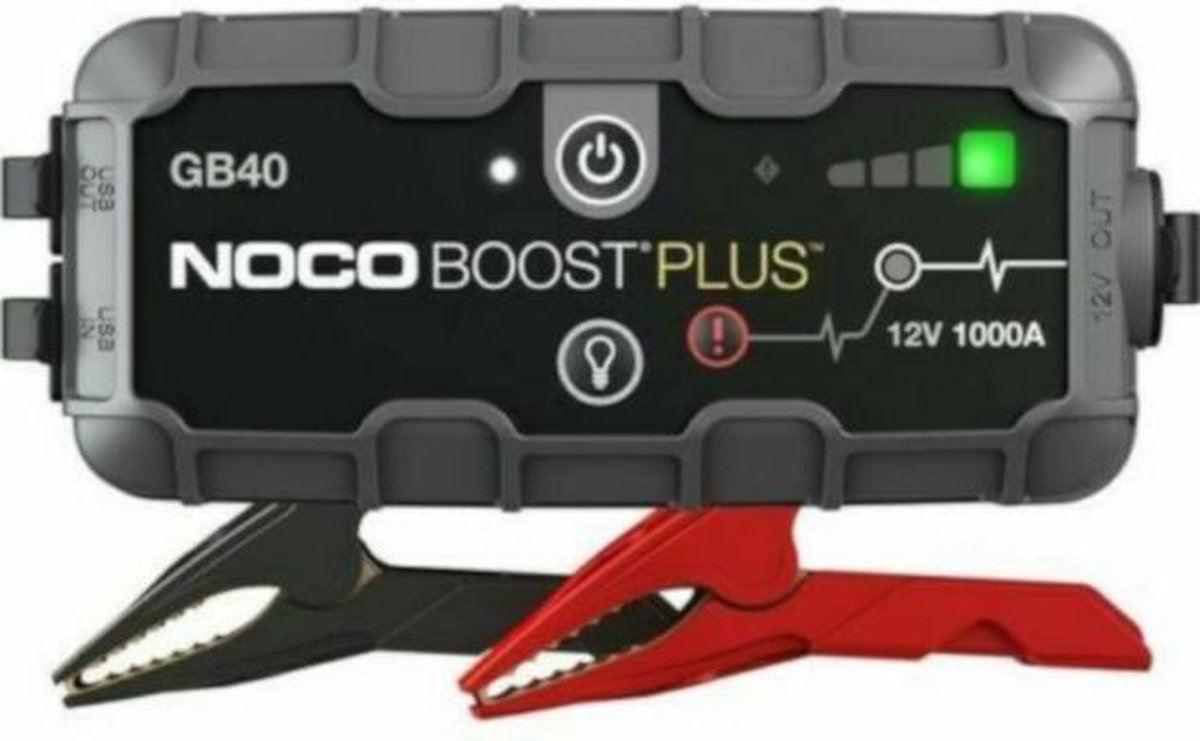 Bloc d'alimentation/démarreur de batterie NOCO Genius GB40 Boost Plus, 1000  A, 12 V