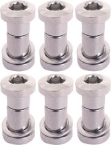 Zadelklem Bofix inbus cromo - 16mm (6 stuks)