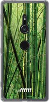 6F hoesje - geschikt voor Sony Xperia XZ2 -  Transparant TPU Case - Bamboo #ffffff