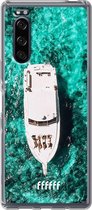 Sony Xperia 5 II Hoesje Transparant TPU Case - Yacht Life #ffffff