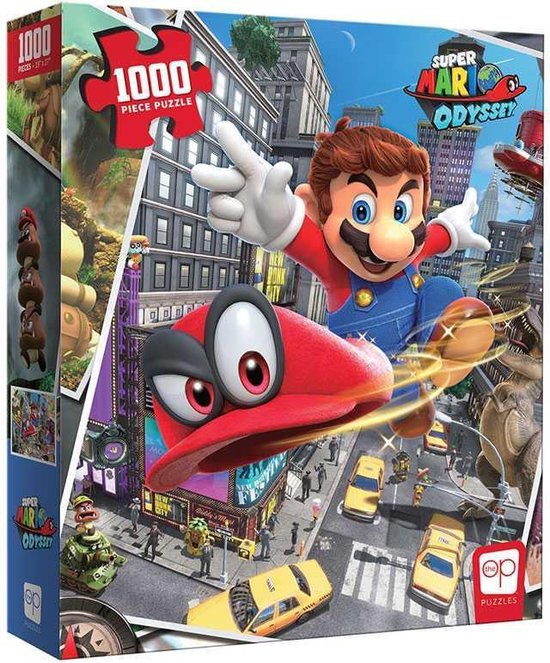 Thumbnail van een extra afbeelding van het spel Asmodee Super Mario Odyssey Snapshots Puzzle 1000 pc - EN