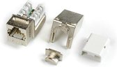 Cat 6A Shielded Keystone Jack RJ45, 110 IDC, voor aansluiting met NE-TOOL: KJNE-8P8C-C6A-90-SH-F