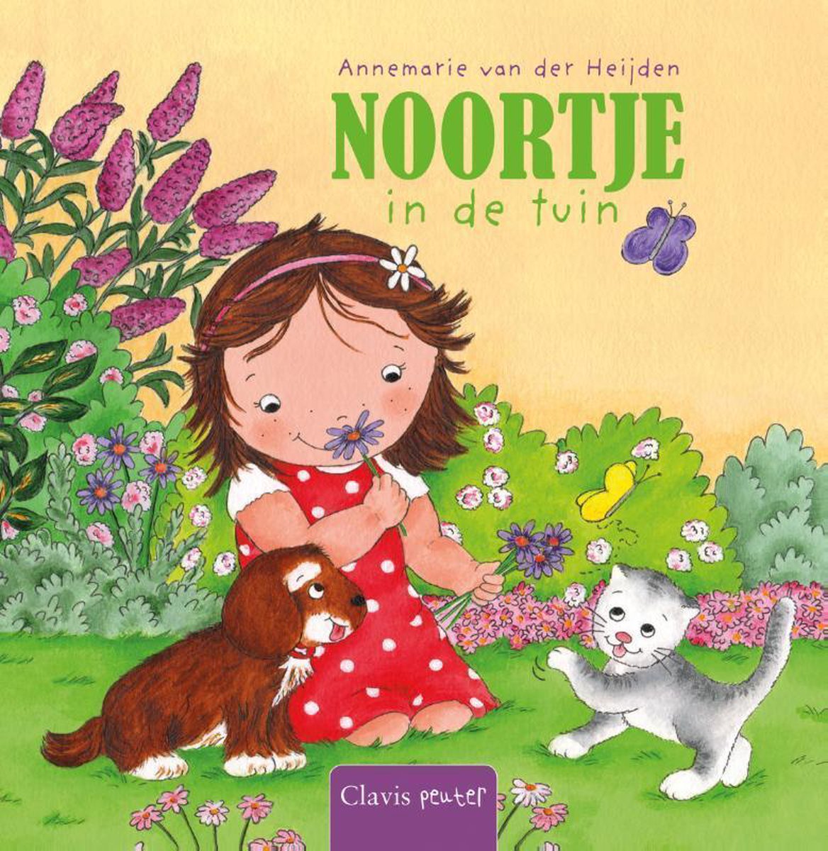 Noortje Noortje in de tuin, Annemarie van der Heijden