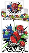 Dekbedovertrek Power Rangers Beast power 1-persoons