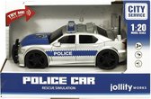 JollyVrooom - Politie - Auto - Licht - Geluid - 1:20