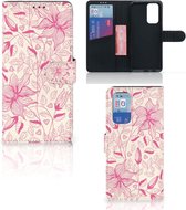 Telefoon Hoesje OnePlus 9 Pro Magnet Case Pink Flowers
