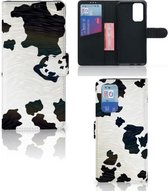 Mobiel Book Case OnePlus 9 Pro GSM Hoesje Koeienvlekken
