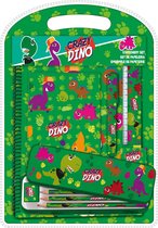 Kids Licensing Schrijfset Crazy Dino 20 X 13 Cm Papier Groen