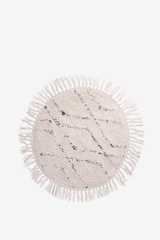 Sissy-Boy - Grijze ronde badmat (60 cm)