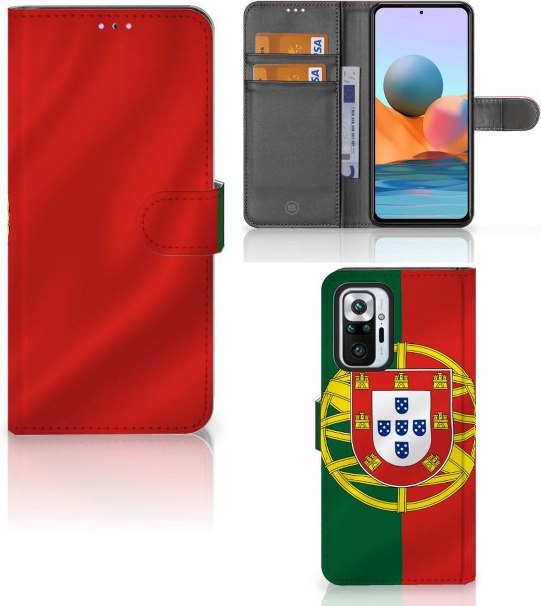 Xiaomi Redmi Note 10 Pro Bookstyle Case Portugal