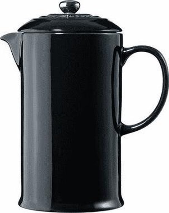 Hoge Grill Le Creuset Vierkant Mat Zwart 30 cm
