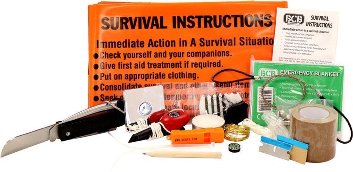 B.C.B. Prepper´s Pack Survival Kit