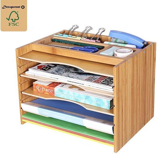 Decopatent® Brievenbakje bamboe