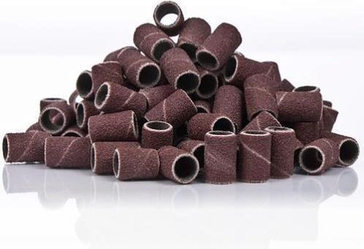 SUNONE Schuurrolletjes Nagelfrees Grit 180 – 10mm - 50 stuks