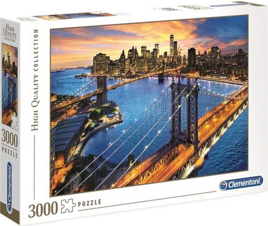 Clementoni puzzel New York – 3000 stukjes