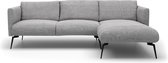 Stockholm 2,5-Zits + Chaise Longue Rechts - Bloq 167 Zinc