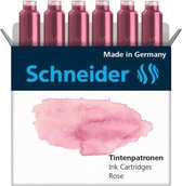 Schneider inktpatronen - pastel Roze - doos 6 stuks - S-166129