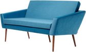 Sternzeit- bank Supernova - 2-zits 138cm - velvet oceaan blauw