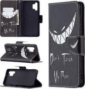 Voor Samsung Galaxy A32 4G Gekleurde Tekening Patroon Horizontale Flip Leren Case met Houder & Kaartsleuven & Portemonnee (Smirk)