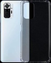 Voor Geschikt voor Xiaomi Redmi Note 10 Pro / Pro Max schokbestendig ultradunne TPU-hoes met vier hoeken (transparant)
