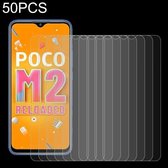Voor Xiaomi Poco M2 Reloaded 50 STKS 0.26mm 9H 2.5D Gehard Glas Film