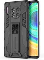 Voor Huawei Mate 30 Pro Supersonic PC + TPU schokbestendige beschermhoes met houder (zwart)