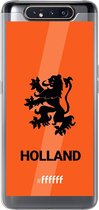 6F hoesje - geschikt voor Samsung Galaxy A80 -  Transparant TPU Case - Nederlands Elftal - Holland #ffffff