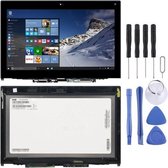 1366 x 768 HD LCD-scherm en digitizer volledige montage met frame voor Lenovo Thinkpad 12,5 inch Yoga 260 (zwart)