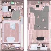 Middenframe bezelplaat met onderdelen voor Samsung Galaxy Note20 Ultra SM-N985F (roze)