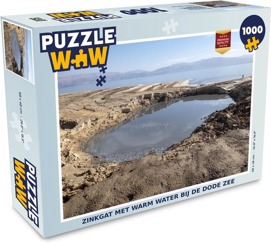smokkel Christian wonder Puzzel 1000 stukjes volwassenen Dode zee 1000 stukjes - Zinkgat met warm  water bij de... | bol.com