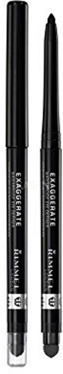 Bol.com Rimmel London Exaggerate Full Colour Eye Definer - Oogpotlood - 262 Blackest Black aanbieding