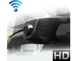 Auto DVR Dual Camera WiFi Monitor Full HD 1080P Rijden Video Recorder Dash Cam, Nachtzicht Bewegingsdetectie