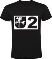 U2 Heren t-shirt | Zwart