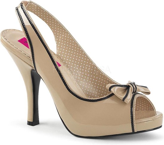 Pleaser Pink Label Pumps -46 Shoes- PINUP-10 Paaldans schoenen Creme |  bol.com